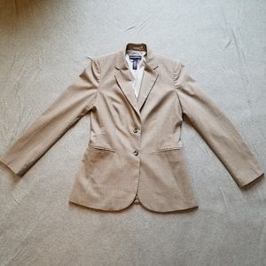 BR Tailored Gray Two Button Blazer / Suit Jacket